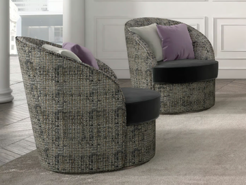 GIGLIO - Fabric armchair by CASA +39 - view 2